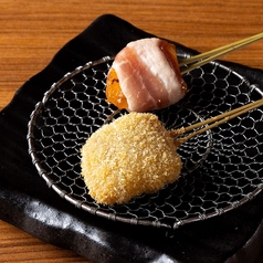 柿の豚肉巻き