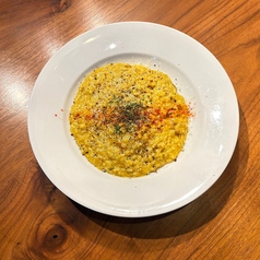 キーマカレー仕立てのクリームリゾット