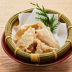 黒かしわ皮煎餅