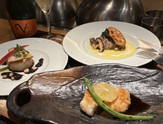 鉄板Dining ゆたかのコース写真