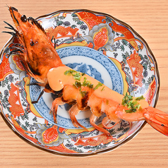 神の海老チリマヨソース串