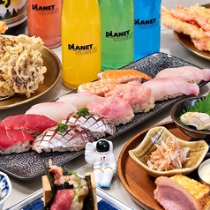 寿司の惑星 SUSHI PLANET 水道橋のコース写真