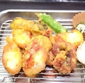 料理メニュー写真 タコの天ぷら