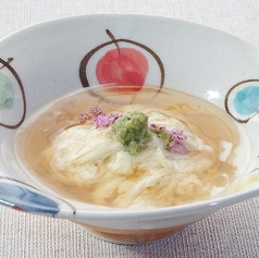 三田久さんの汲み上げ湯葉べっ甲あん