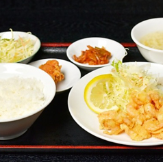 海老天ぷら定食