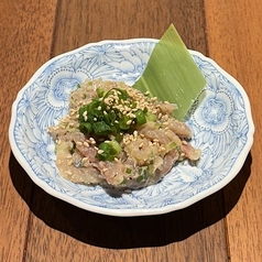 鯵のなめろう