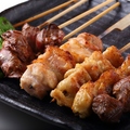 料理メニュー写真 焼き鳥8本盛り合わせ
