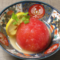 料理メニュー写真 まるごと桃トマト