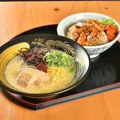 ラーメン+チャーシュー丼セット