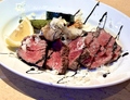 料理メニュー写真&nbsp;黒毛和牛フィレ肉のタリアータ Tagiata di filetto di manzo