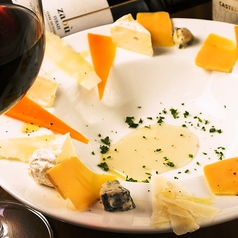 5種のcheese盛り合わせ