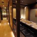 お店は全席個室で、最大40名までご利用可能です。人数が決まりましたら、お早目のご予約がおすすめ◎