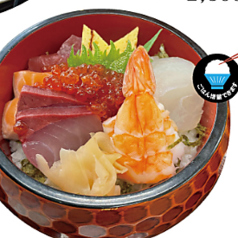 海鮮丼定食