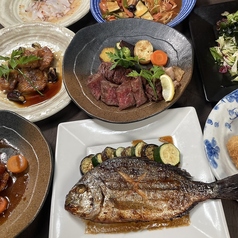 創作cafe diningてっぱんやのコース写真