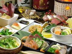 本物の旨い魚と日本酒を… オススメコース