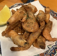 小エビの唐揚げ