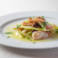 シェフこだわりの料理の数々