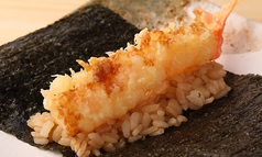 ここでしか味わえない、絶品の天ぷらと寿司の写真