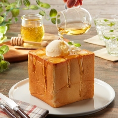 パセラ名物　『ハニートースト』の写真