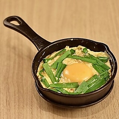 半熟ふわとろニラ玉 オイスター風