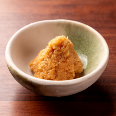 <トッピング>…●山わさび醤油:110円(税込)