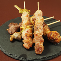 料理メニュー写真&nbsp;焼き鳥盛合せ(五本)