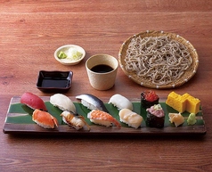 寿司〈並〉とそば