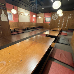 【最大34名様】団体様大歓迎！最大34名様までOK！お客様の人数に合わせたお席で、是非飲み会や宴会をお楽しみください。ご予約をお待ちしております。