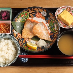 鮭ハラス定食
