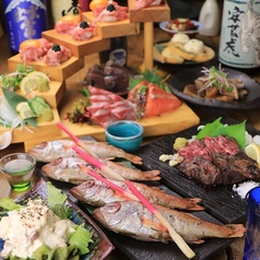 熟成魚と日本酒と藁焼き 中権丸 なかけんまる 新潟駅前店のコース写真