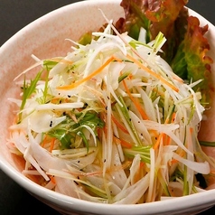 塩ドレ香味野菜サラダ