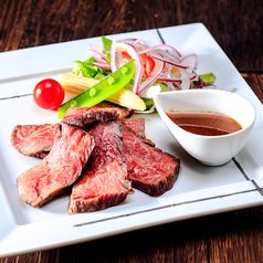 あか牛ロースステーキ