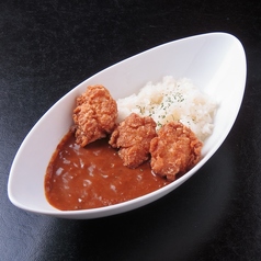 唐揚げビーフカレー