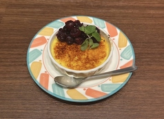 ミックスベリーのブリュレ