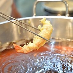 揚げたての絶品天ぷらの写真
