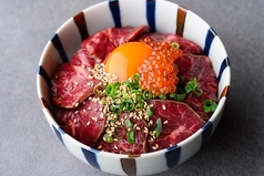 炙りハラミいくら丼