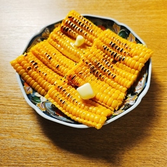 とうもろこしバター炙り