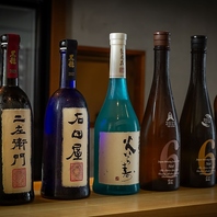 日本酒は100種以上の取り揃え