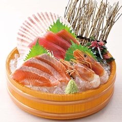 本日の海鮮三種盛り