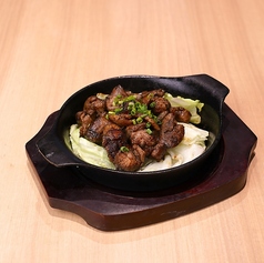 モモの炭火炎焼き