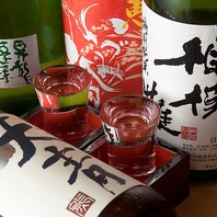 神奈川県の地酒を中心としたお酒を多数ご用意。