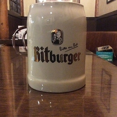 ビットブルガープレミアムピルス(生）ジョッキ（独)