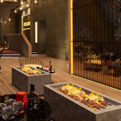 恩 shisha 浜松店の雰囲気1