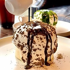 ほうじ茶ティラミスパンケーキ