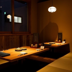 4名掘りごたつ席×3　　12名まで