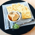 料理メニュー写真&nbsp;クリームチーズの醤油漬けシャキシャキわさびを添えて