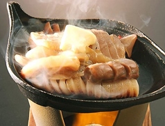 吾愛人特製スルメイカの陶板焼