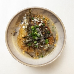 焼きおにぎりの出汁茶漬け