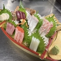 料理メニュー写真&nbsp;海鮮七種舟盛り