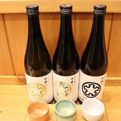 帯広碧雲蔵の日本酒飲み比べ1500円